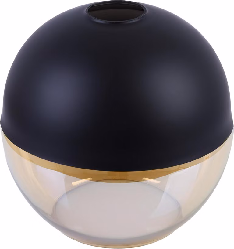 Paralume Oslo color miele sferico 20 cm – elegante paralume in vetro per un'illuminazione calda degli ambienti