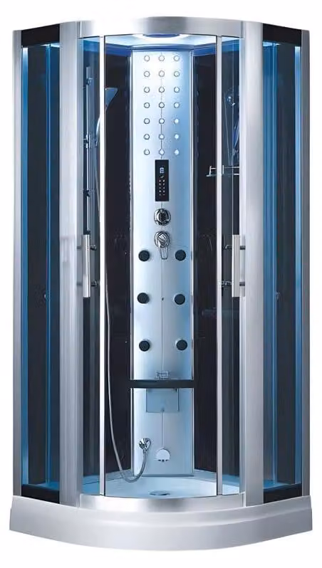 Duschkabine Hydromassage Massageduschkabine Multifunktionsdusche 120x120 cm
