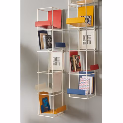 Libreria in metallo Libro Verticale Meme Design