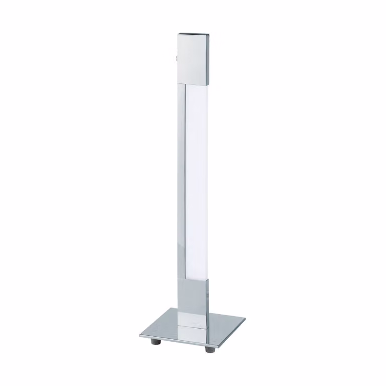 Lampada da tavolo a LED con finitura cromo satinato Tarandell
