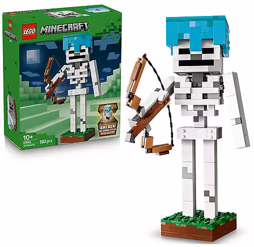 LEGO Minecraft Lo Scheletro 21594 - Set di costruzioni con 502 pezzi di colore bianco – 2