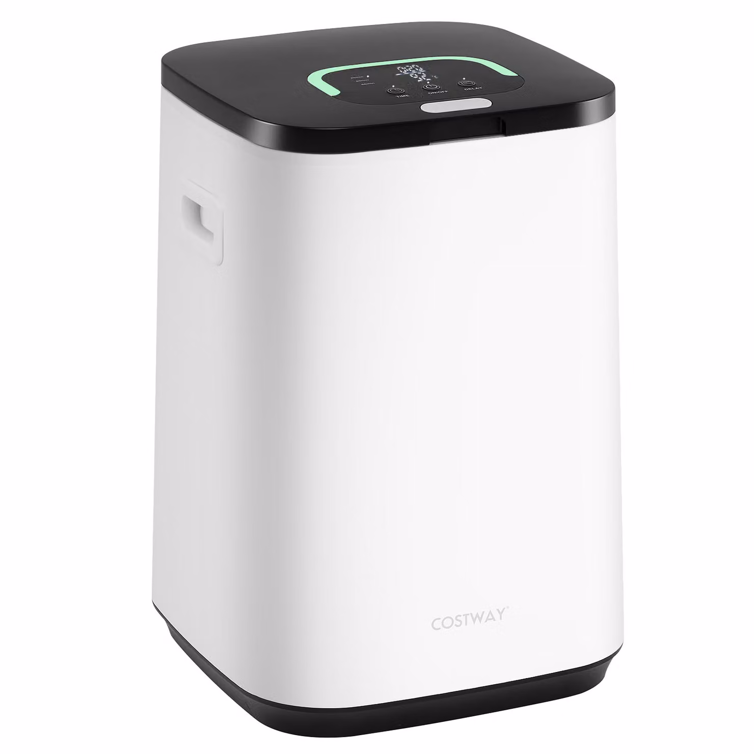 Scaldasalviette a secchio Costway Bianco con Timer 24h e Spegnimento Automatico, Capacità 23l