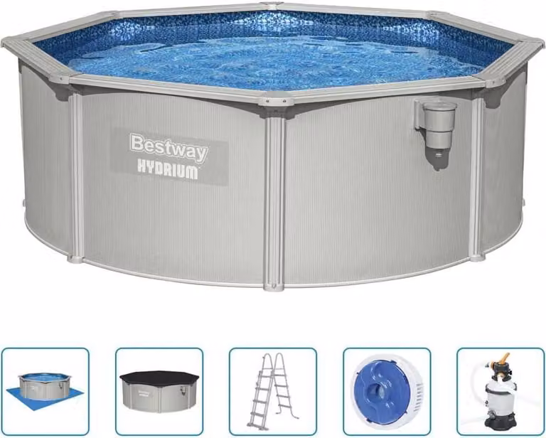 Bestway Piscina Fuoriterra Rotonda Hydrium 360x120 cm