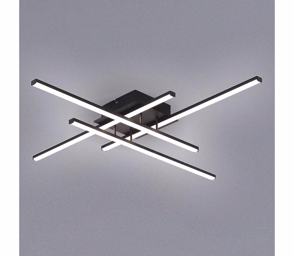 Brilagi - Plafoniera LED STRIPES LED/37W/230V nero