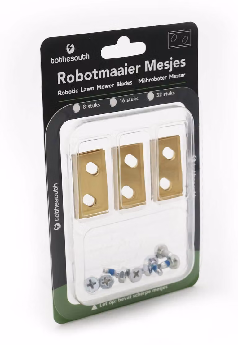 Lame per tosaerba robot – Rivestite in titanio – 96 pezzi