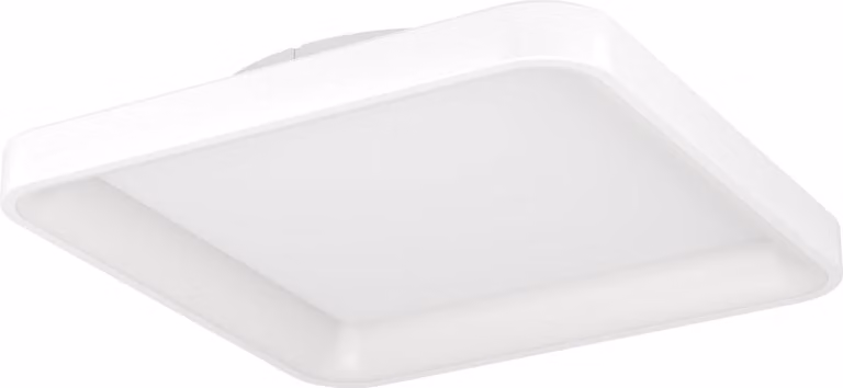 Plafonaio a LED Eglo Loretello bianco 35 x 35 cm bianco luce diurna