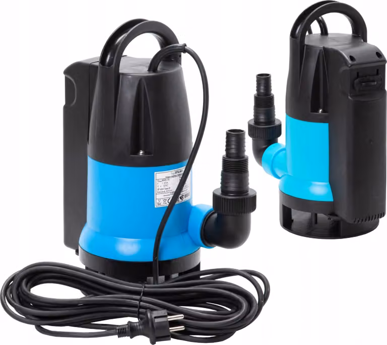 IBO | Pompa Sommersa IPK 400 - 125 l/min - Compatta - Galleggiante Automatico - Uso Versatile