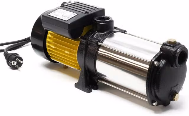 Pompa centrifuga multistadio per acqua sanitaria da 7200 l/h, 900 W, prevalenza 55 m, in acciaio inossidabile e multicolore