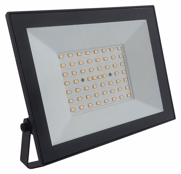 Proiettore LED V-TAC, VT-44054, 50 W, 3000 K, EEK: F, 4000 lm, bianco caldo, IP65, nero