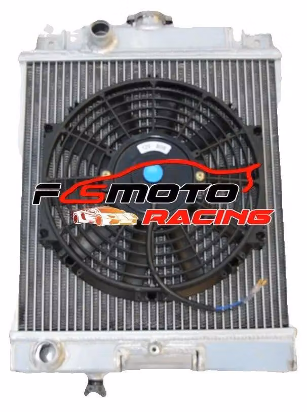 Radiatore in alluminio - Per auto compatte, modelli dal 1989 al 1994 - Raffreddamento efficiente del motore