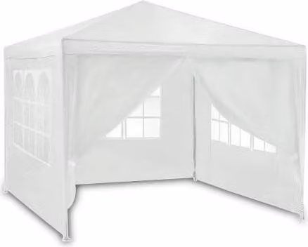 Padiglione da giardino bianco 3x3m - Modello 4936