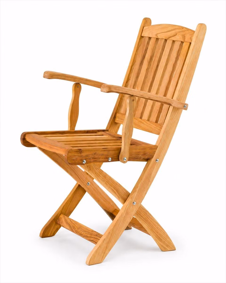 Gartenstuhl Modern Naturholz Klappbar Bequem Holzstuhl Outdoor