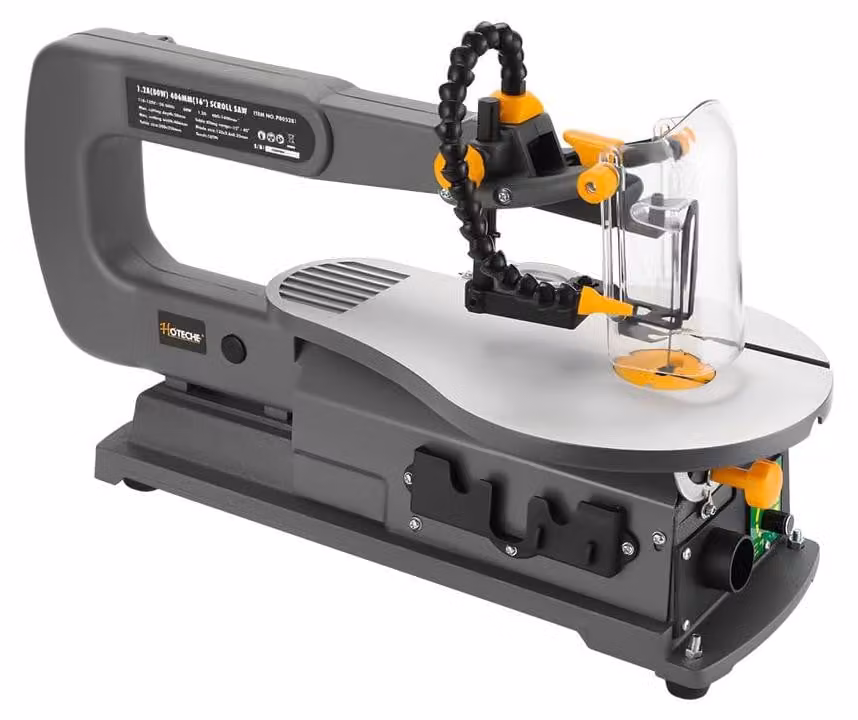 Sega circolare elettrica - Potenza: 80 W - Larghezza di taglio: 406 mm - Adatta per legno e plastica