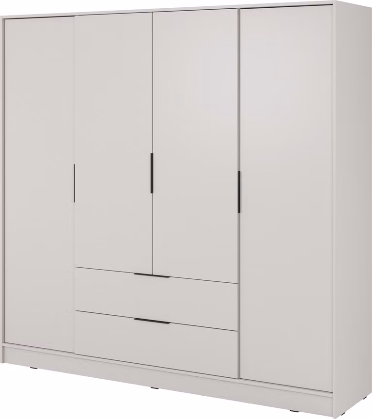 Armadio, moderno, in stile cachemire, con specchio centrale