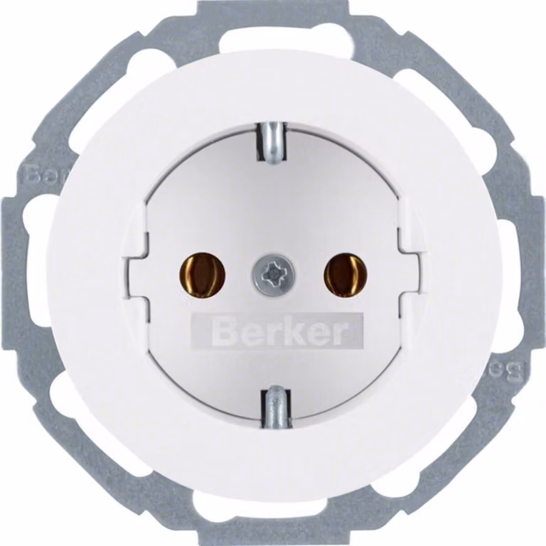 Berker SCHUKO Presa di corrente pows/gl 47452089