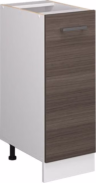 Armadio dispensa alto per cucina R-Line Vicco, Grigio nobile/Bianco, L: 30 cm