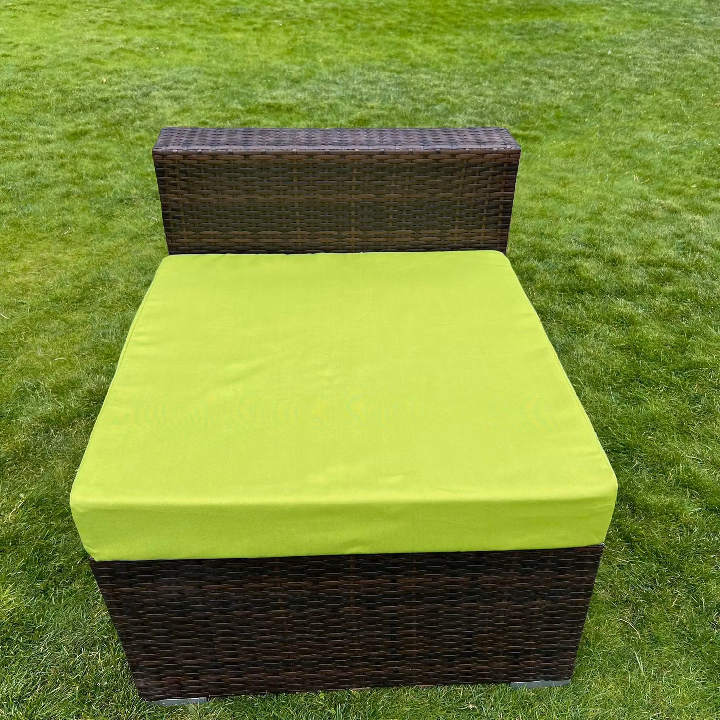 Bello Giardino | Set di fodere per cuscini - 70x70 cm + 70x30 cm - Verde - Resistenti alle intemperie - Fodere per cuscini da giardino