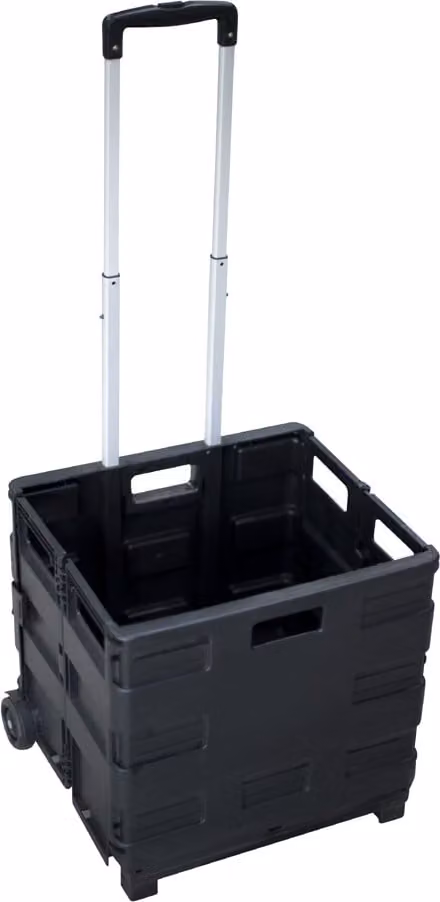 carrello di trasporto pieghevole pavo con cassetta pieghevole, capacità di carico: fino a 20 kg