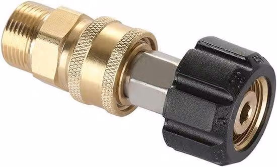 Set per idropulitrice Grüner Glanz in 2 pezzi con raccordi M22-14