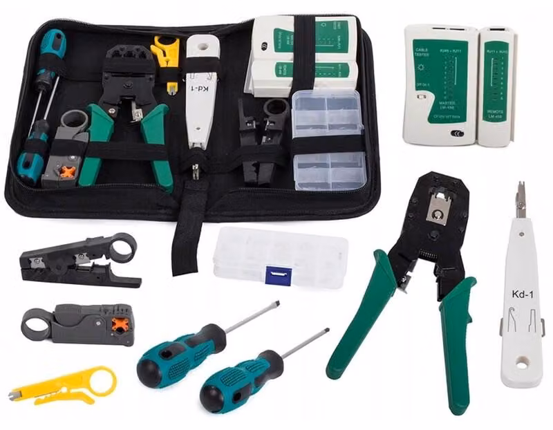 Verk 11242 Set di utensili per l'installazione di reti
