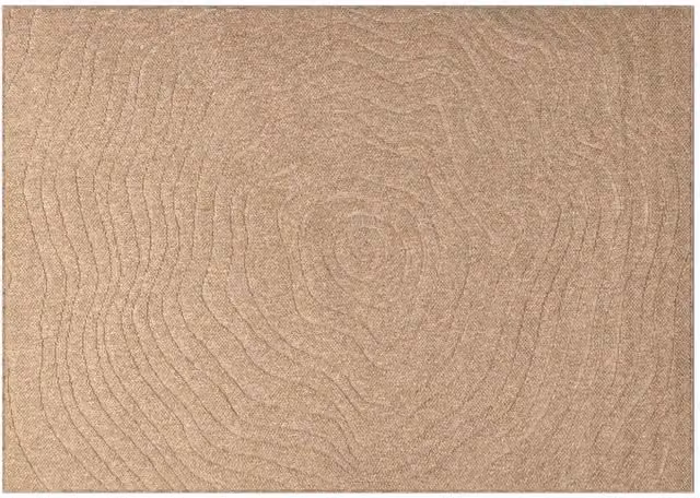 Tappeti per area | Tappeti a zone Moir¨¦ AGIRA Naturale 280 x 200 cm Poliestere
