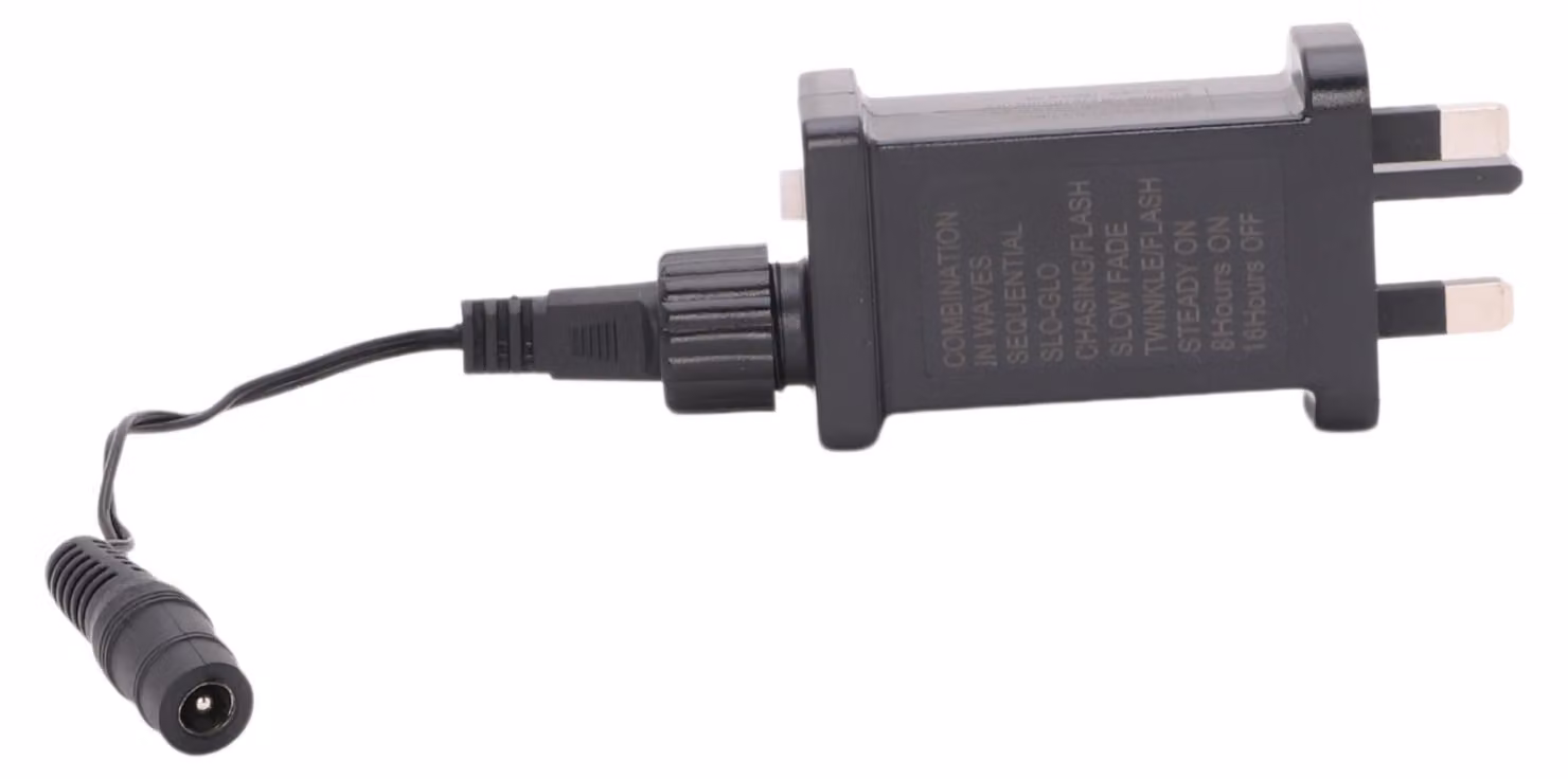 Adattatore di rete da 31V, 6W, per illuminazione natalizia, 1 pezzo