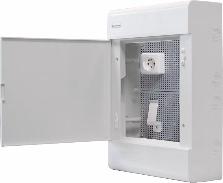 SRn-24/BM Centralino multimediale da parete, bianco, IP40, 1.155 Elektro-Plast