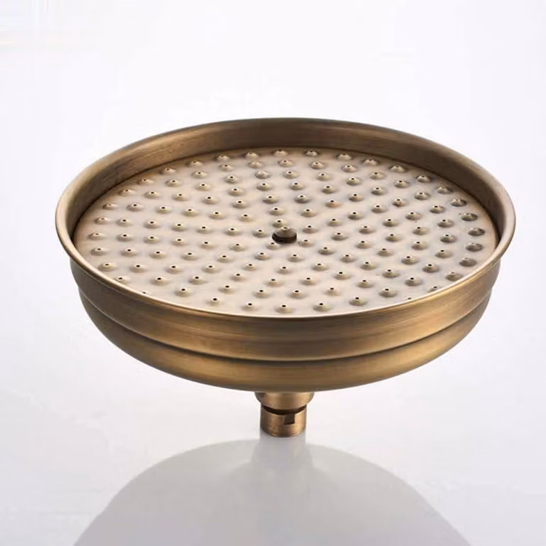 Rubinetto a colonna, ottone antico, 203 mm, attacco G1/2
