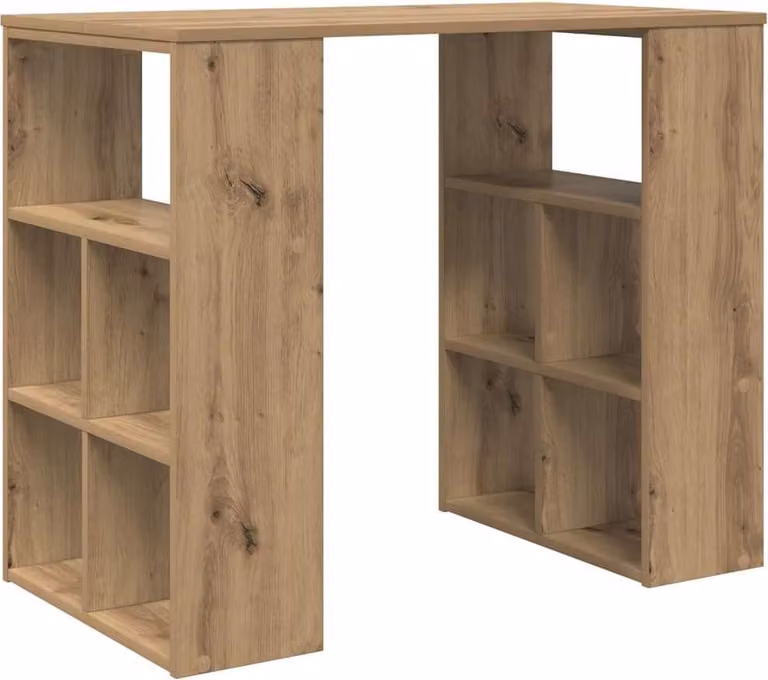 Scrivania Rovere artigianale 90 x 50 x 75 cm Legno multistrato