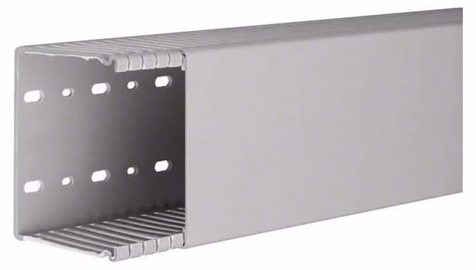 2 metri di tubo di cablaggio - Sistema di condotti scanalati 85x108 mm BA6 80100B gr