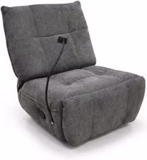 Poltrona relax manuale Amicasa San Babila colore grafite