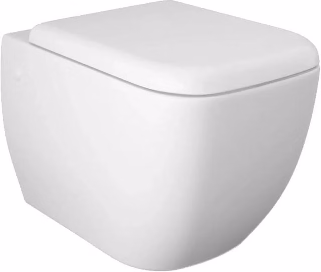 Vaso sospeso metropolitan rimless fissaggio nascosto