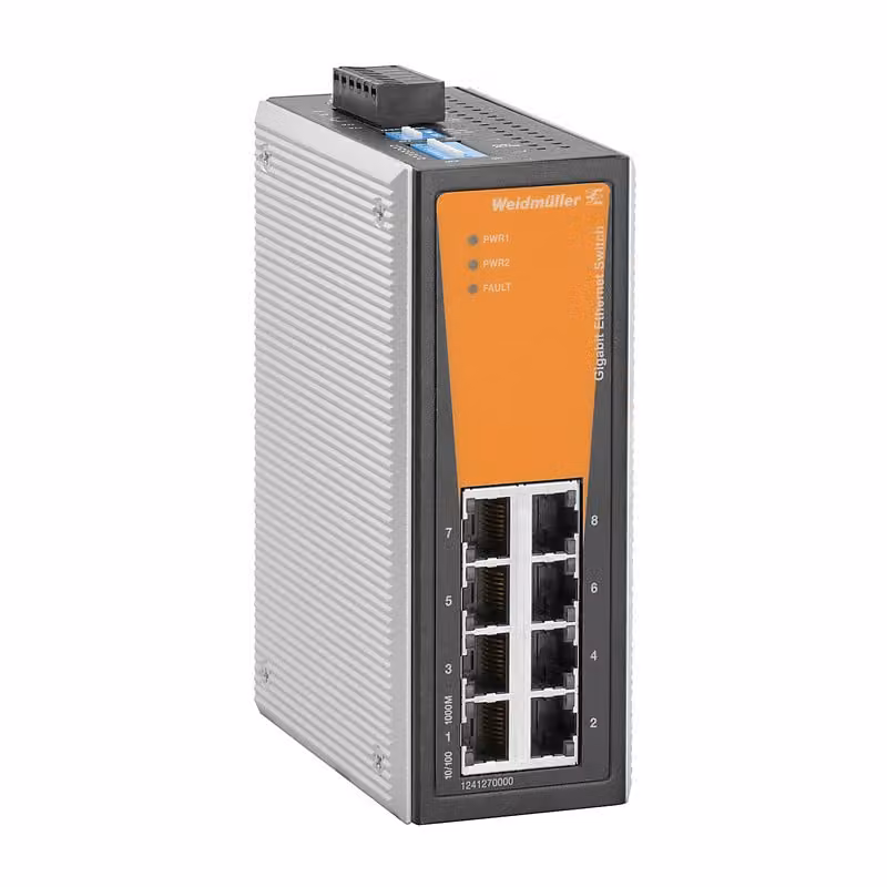 WEIDMUELLER Switch industriale non gestito Weidmüller IE-SW-VL08-8GT