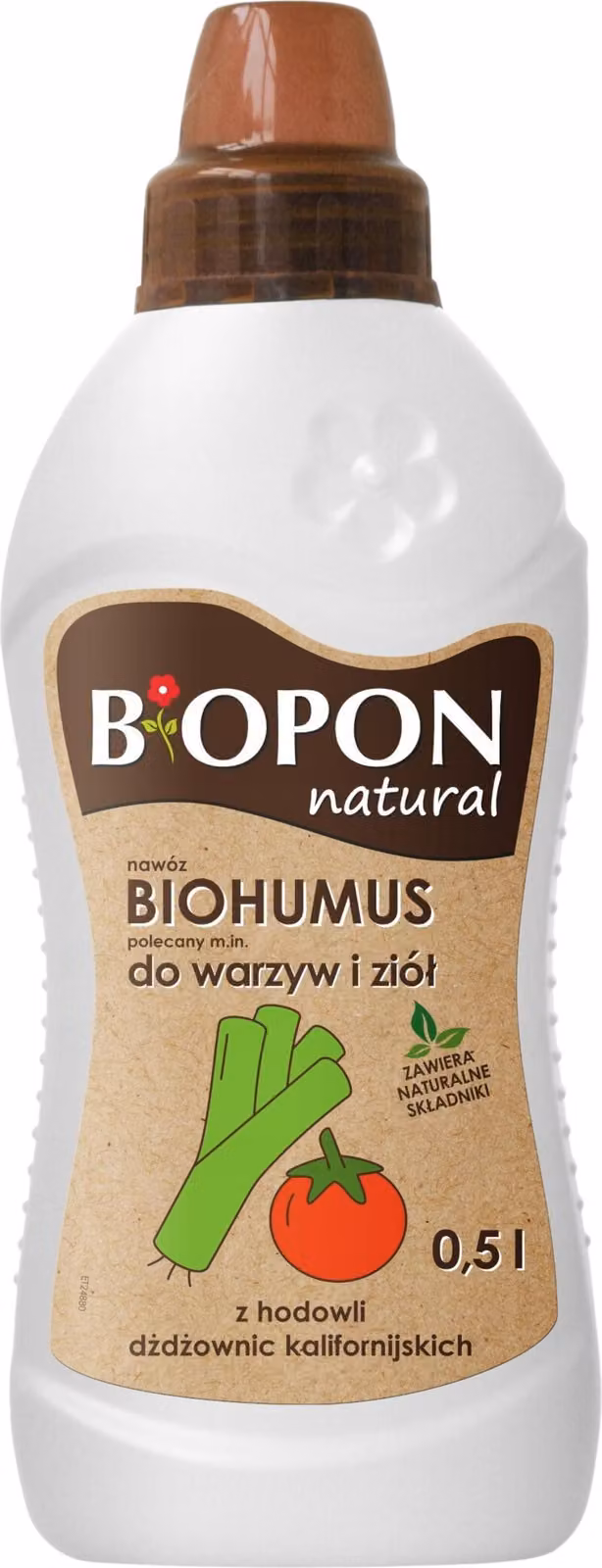 Concime Biohumus per ortaggi ed erbe aromatiche 0,5l - Potenziamento naturale delle piante