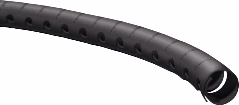 HellermannTyton guaina a spirale per fasci di cavi HWPP 16 mm nero