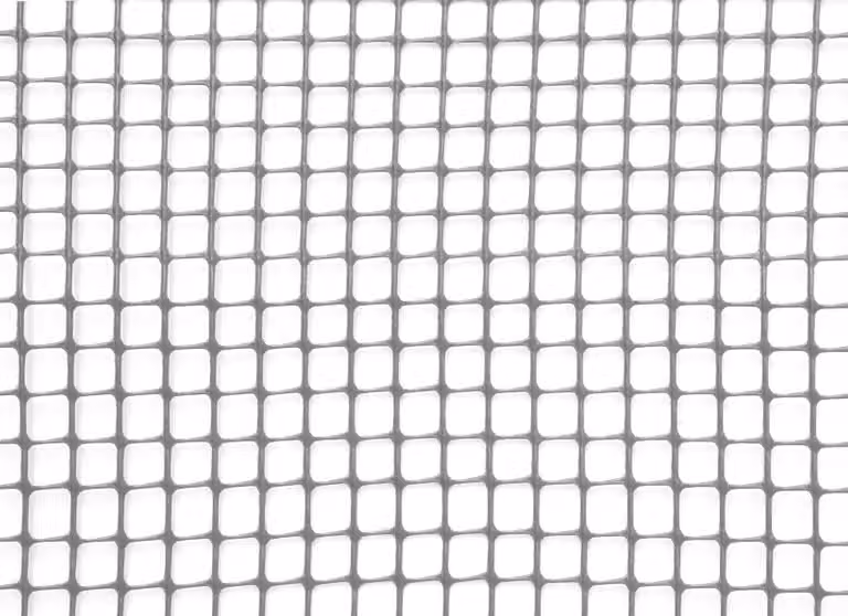 Rete Quadra da Giardino 10mm in Plastica 1x30m Rama Mirror Grigio