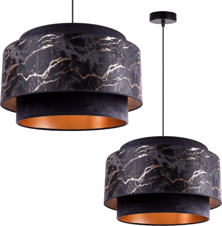 Luce a soffitto sospesa Paralume del lampadario sopra il tavolo