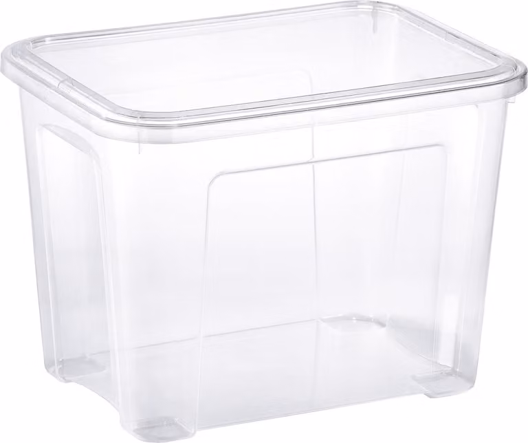 Combi Box con coperchio a scatto 18l tr