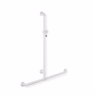 Corrimano doccia Serie 801 verticale 1250 mm orizzontale 1184 mm sabbia