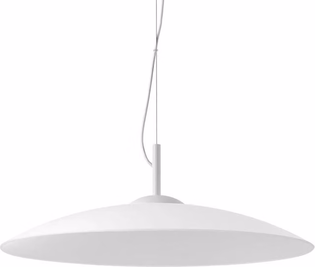 Ideal Lux Eclipse Lampada a Sospensione Moderna in Vetro e Metallo con LED Bianco Caldo