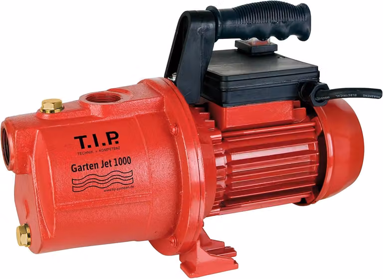 Pompa per irrigazione – Pompa per acqua ad autoadescamento, con corpo in ghisa, motore da 800 W e portata di 3500 litri/ora