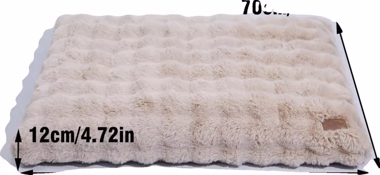 Cuccia per cani, realizzata con materiale ultra-morbido, rivestimento removibile, colore kaki, taglia XL