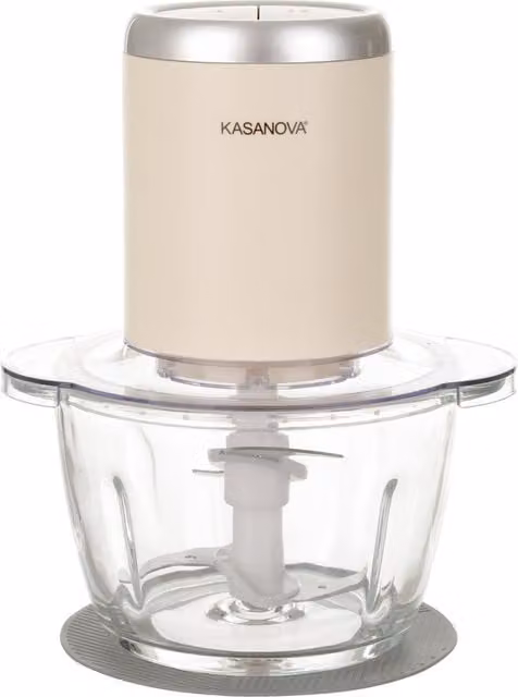 Tritatutto Kasanova Liberty 200 W senza batteria beige in acciaio inox e plastica