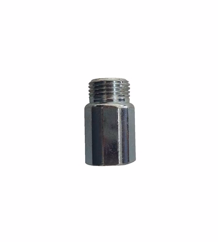 Prolunga sagomata acciaio zincato 1/2" x 30 mm.