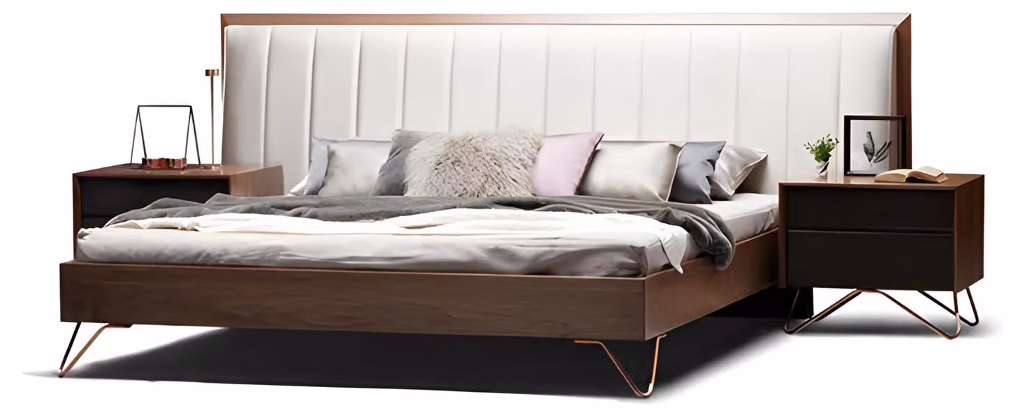 Letto dalla struttura robusta – Per notti confortevoli e un riposo ristoratore.