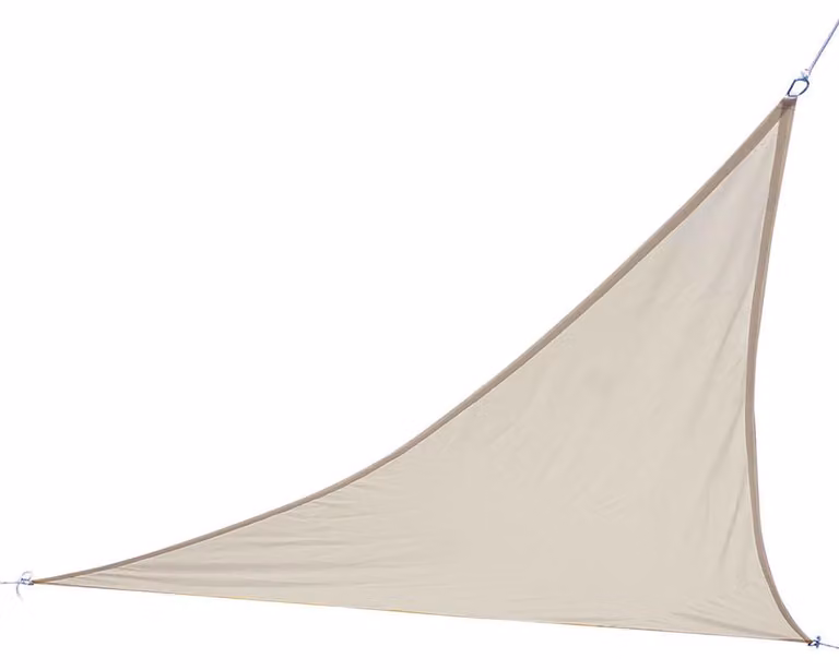 Vela Telo Parasole 3,6 x 3,6 mt Tenda Triangolare Ombreggiante Giardino Tessuto