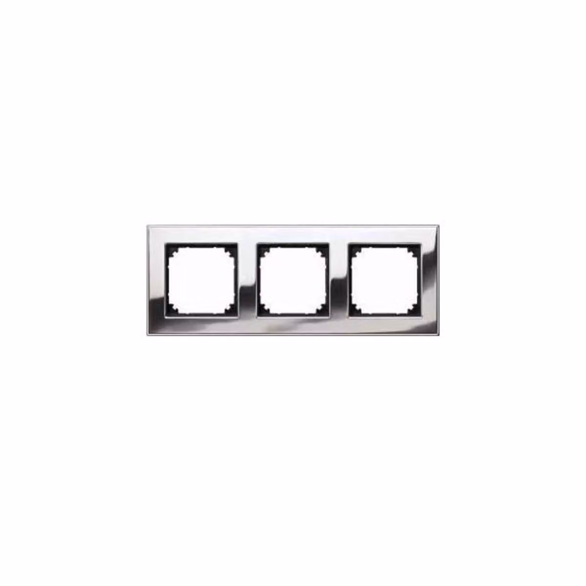 Telaio metallico M-PLAN, triplo, cromato