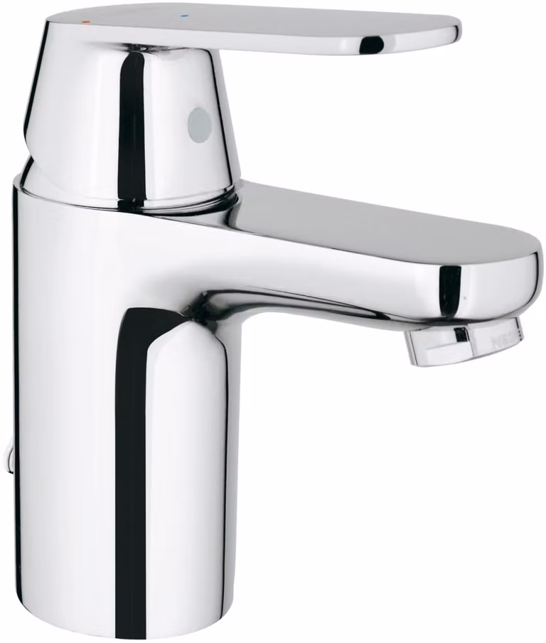 Miscelatore monocomando per lavabo Grohe Eurosmart Cosmopolitan con catena a scomparsa EcoJoy cromo - 2337800E