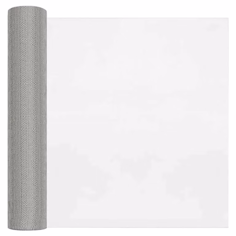 Rete per schermatura vidaXL in Acciaio Inox 304 color argento, L: 1000 cm, H: 40 cm