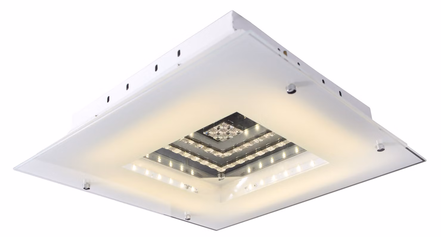 Luci da parete e da soffitto Näve; colore: chiaro, parzialmente satinato, cromo, 1172831